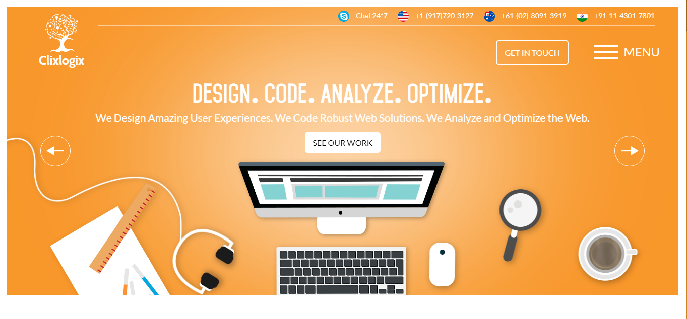 Web Design, Web Development & Digital Marketing Agency | ClixLogix