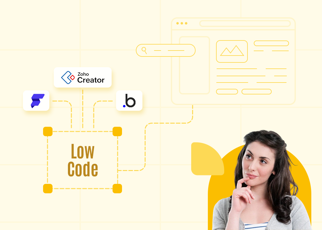 Zoho Creator vs. Flutterflow vs. Bubble.io