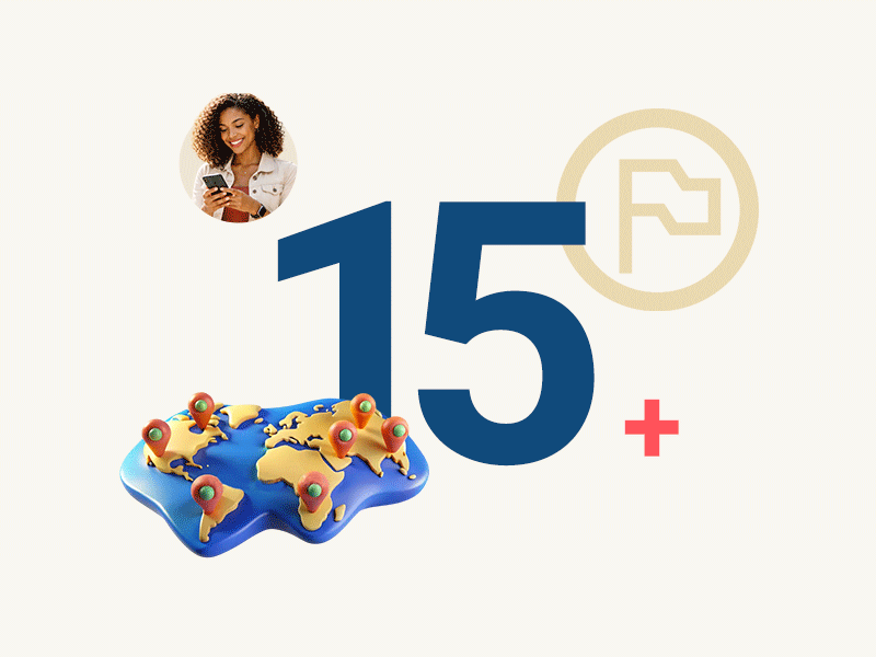 Launched in 15 plus countries in six months